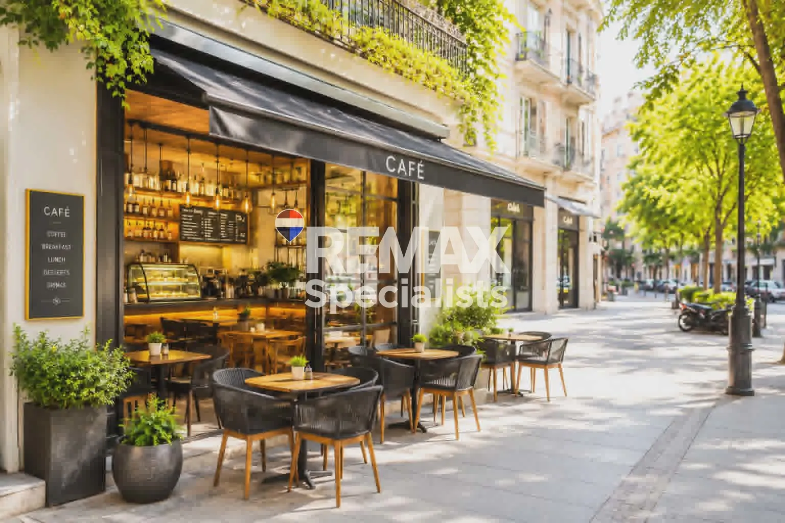 Επιχείρηση café–brunch στο κέντρο των Χανίων · Αρχιτεκτονική απεικόνιση — όχι φωτογραφία ολοκληρωμένου ακινήτου 1