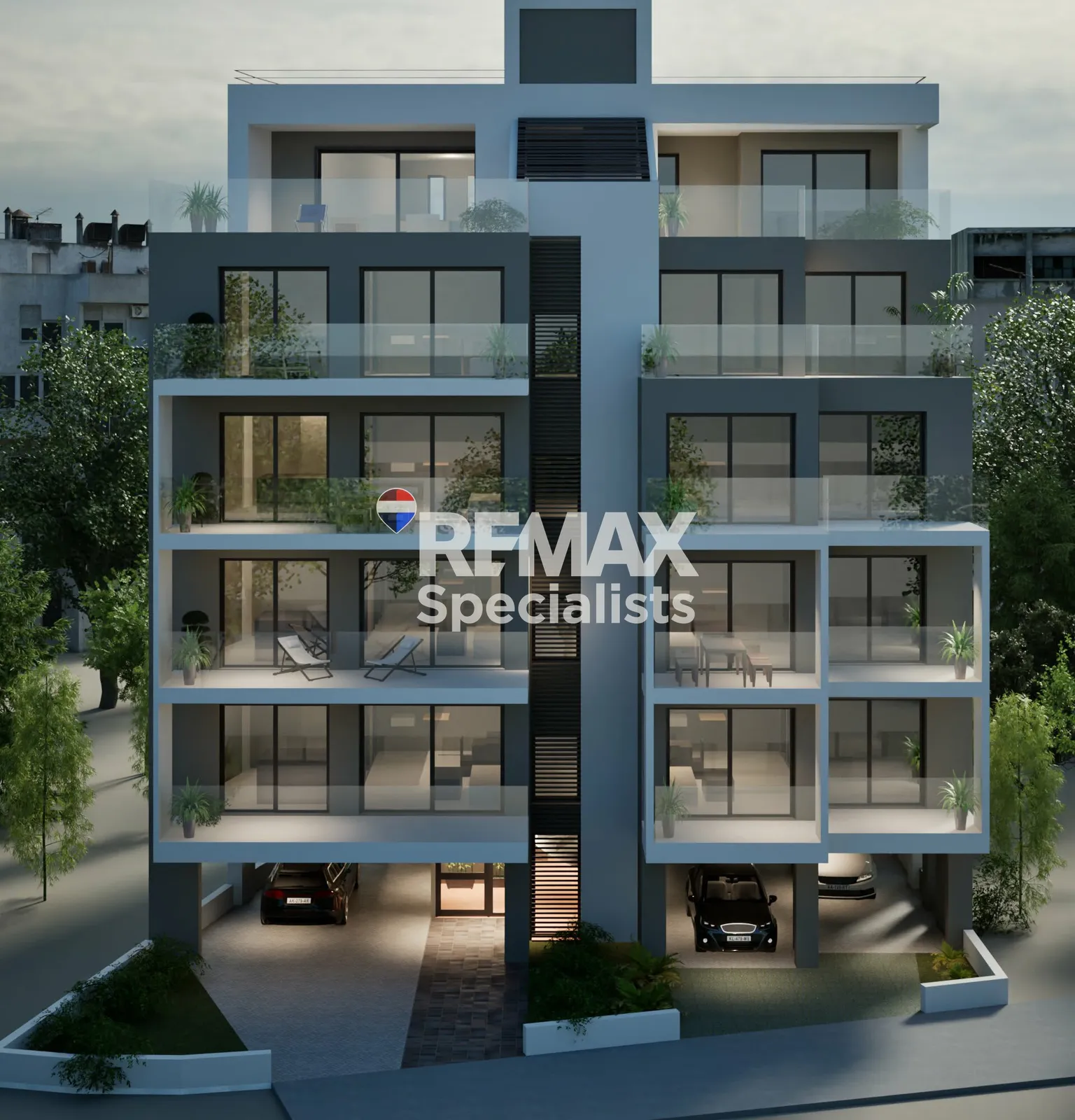 Appartement en construction au centre de La Canée · Visualisation architecturale — il ne s’agit pas d’une photographie du bien achevé 3