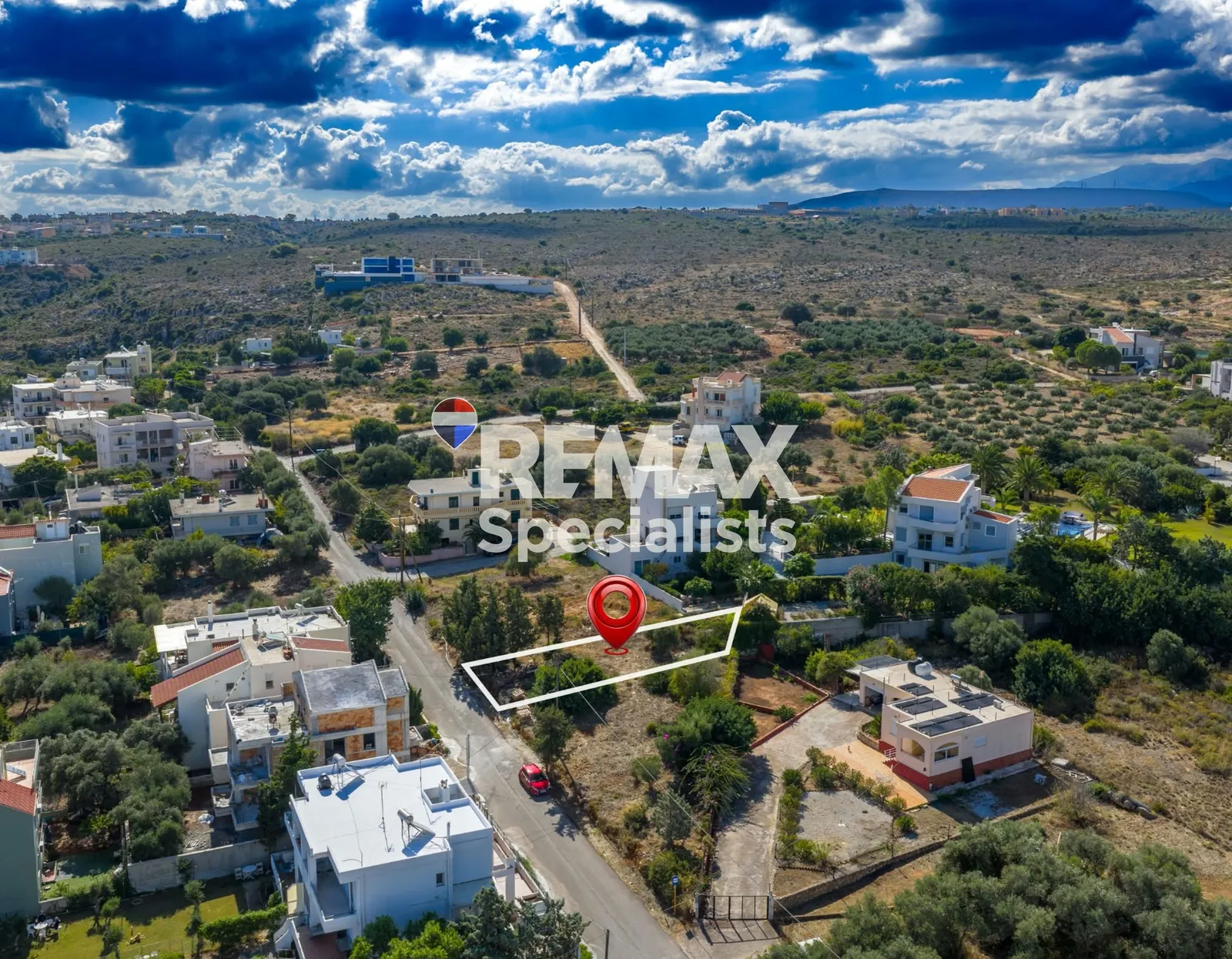 Land plot in Agios Onoufrios — photograph from official listing 2593470.